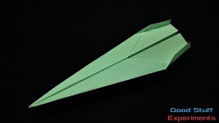 How to Fold a Simple Dart Paper Plane