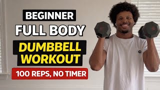 100 Rep Full Body Workout (Simple & Beginner Friendly)
