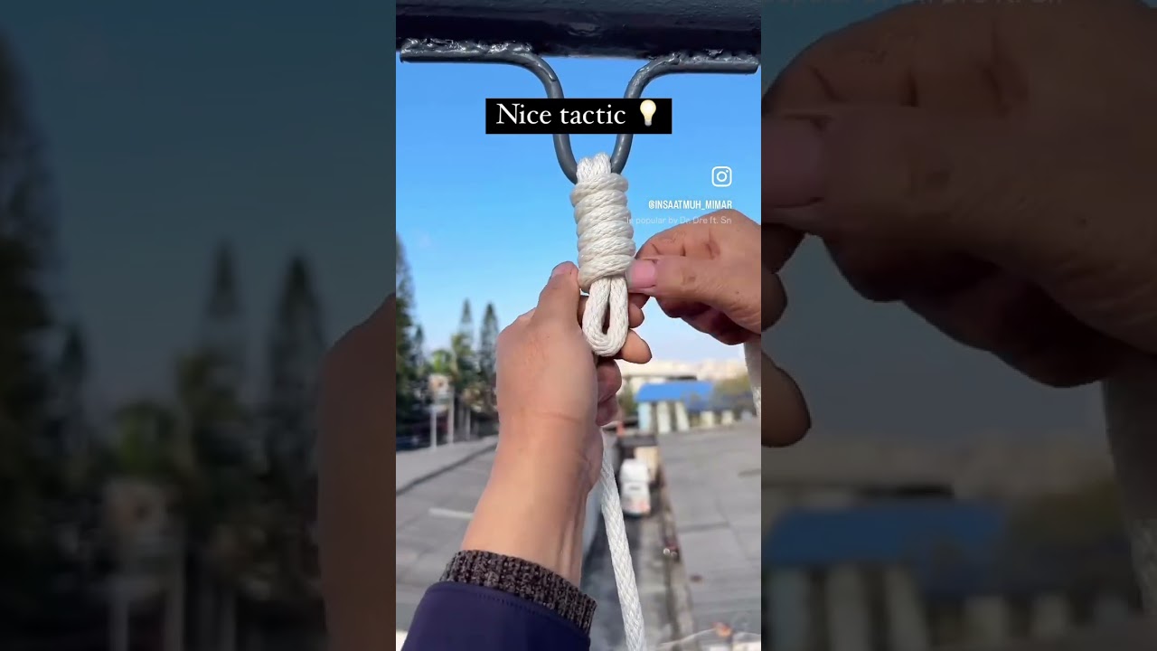 What a nice tip for ROPE👏🏻🙌🏻