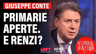 Conte Primarie Aperte. E Renzi?
