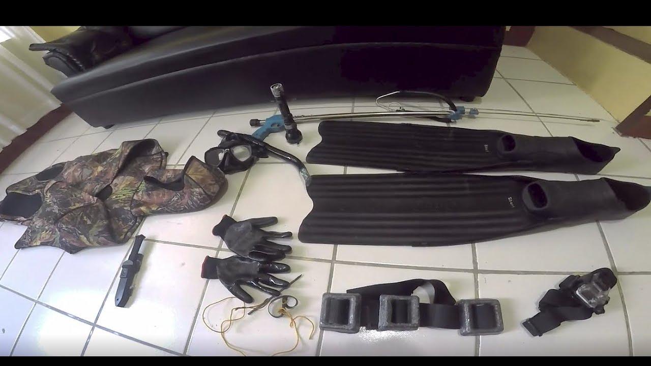 Things you will need for NIGHT SPEARFISHING (Spearfishing equipment