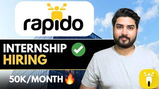 Rapido Hiring Interns🔥Apply Now | Multiple Opportunities