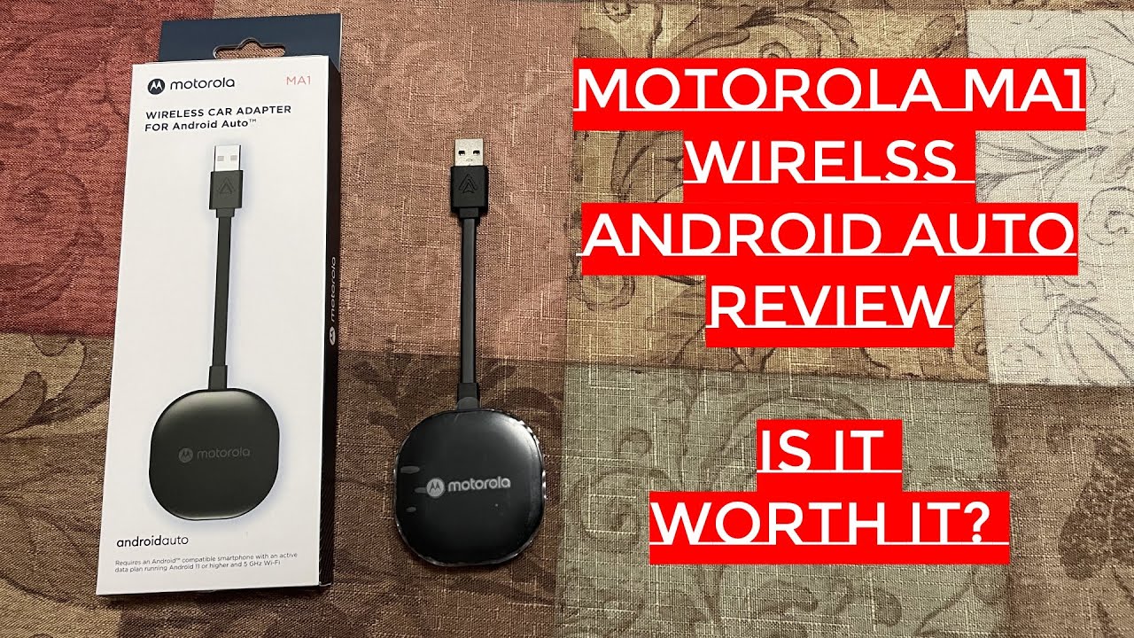 Motorola MA1 Review: Simple, wireless Android Auto