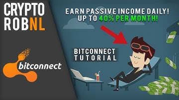 BITCONNECT TUTORIAL. HOW TO MAKE DAILY PASSIVE INCOME DAILY WITH CRYPTOCURRENCY!