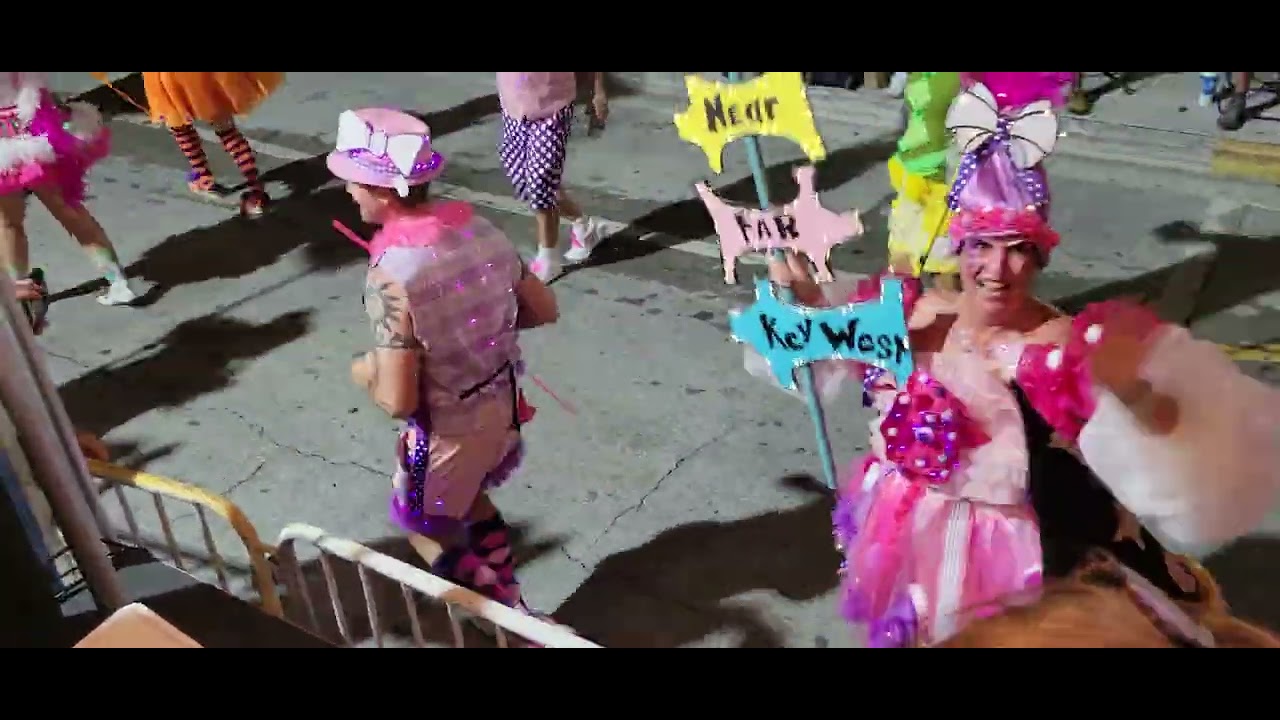 Key West Fantasy Fest 2025 parade