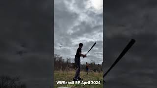 wiffleball batting practice with@AmberMusser-ns7fk  #wiffleball #fyp #collab #springbreak