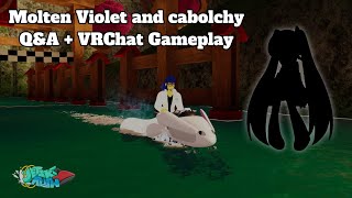 Molten Violet And Cabolchyqa Vrchat Gameplay