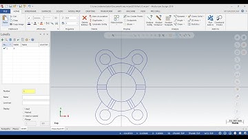 2D-modellering tutorial op Mastercam Les 1