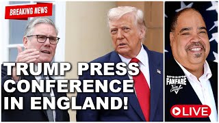 BREAKING NEWS: PRESIDENT TRUMP PARTICIPATES IN PRESS CONFERENCE IN ENGLAND PART 1