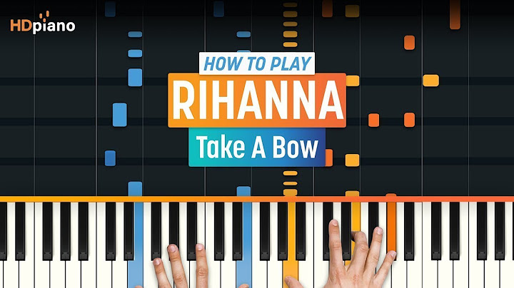 Take a Bow Piano version - Piano performance video thumbnail