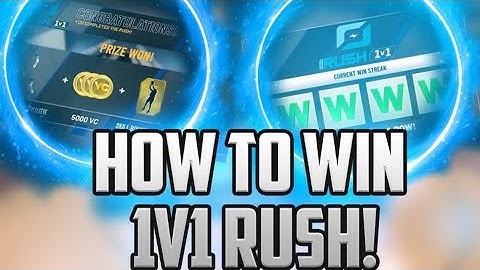 HOW TO WIN RUSH 1V1 NBA2K20!!( EASIEST METHOD AND BUILD)