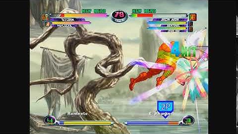 MvC2: Iron Man Guard Break to PC DHC Sentinel 100% Combo by Kachorro