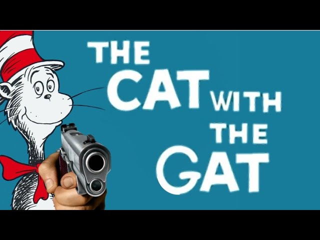 The Cat With The Gat -ANIMATED-  (by Curren & Bianchi)