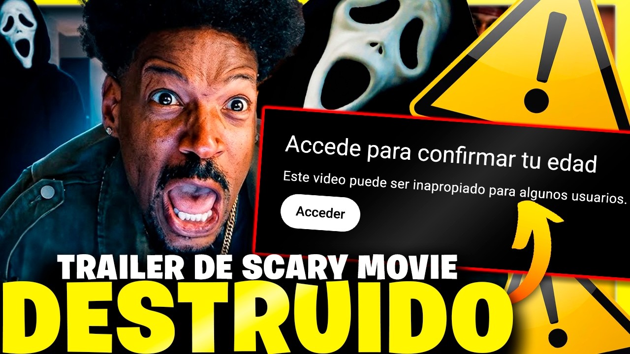 ¡SE PUDRIÓ TODO! El trailer de Scary Movie 6 fue RESTRINGIDO por YouTube 🚫💀