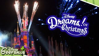 Disney Dreams of Christmas Fireworks [4K] - Christmas Disneyland Paris 2022 🎄