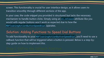 How to Add Functions to MDFloatingActionButtonSpeedDial in KivyMD
