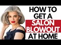 HOW TO GET A SALON BLOW OUT AT HOME | Nikol Johnson