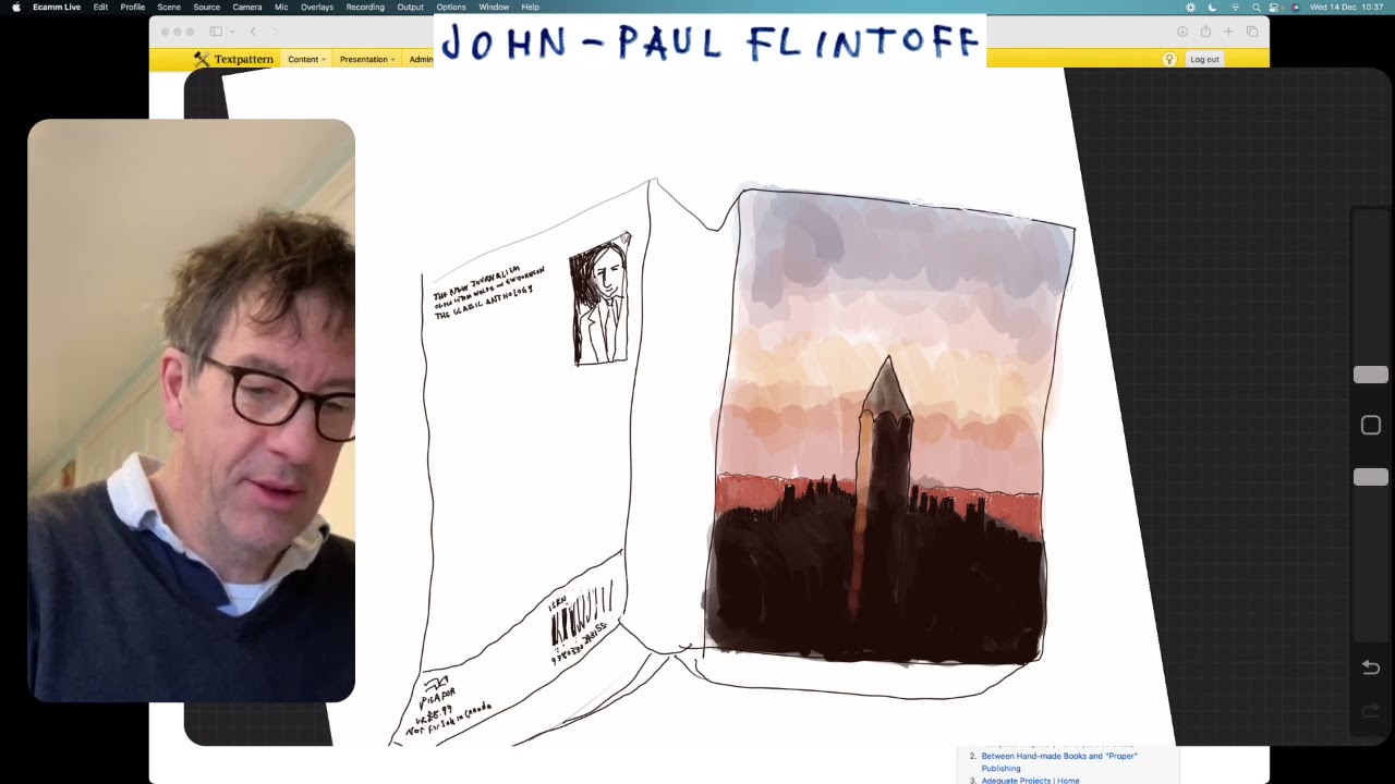 Drawing The New Journalism (book cover)