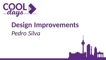 COOL Design Improvements by Pedro Silva 🆒 #COOLDays 2022