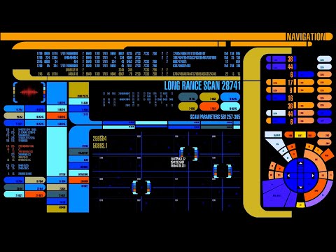 Star Trek LCARS Display Screensaver (10 Hours) - YouTube