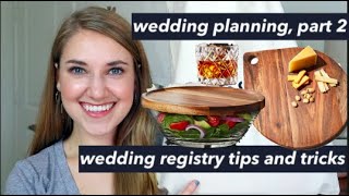 WEDDING REGISTRY TIPS AND TRICKS | VLOG STYLE Wedding Planning Part 2 | This or That