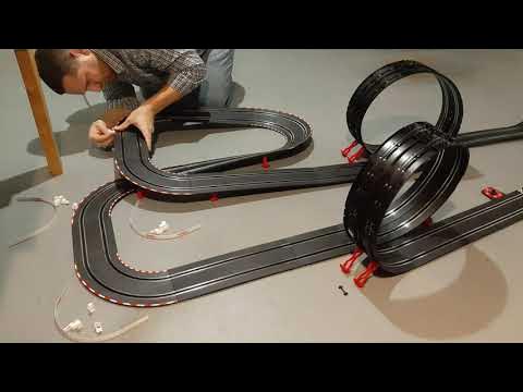 Carrera GO!!! Build 'N Race 11.81-ft Electric Powered Slot Car Race Track  Set