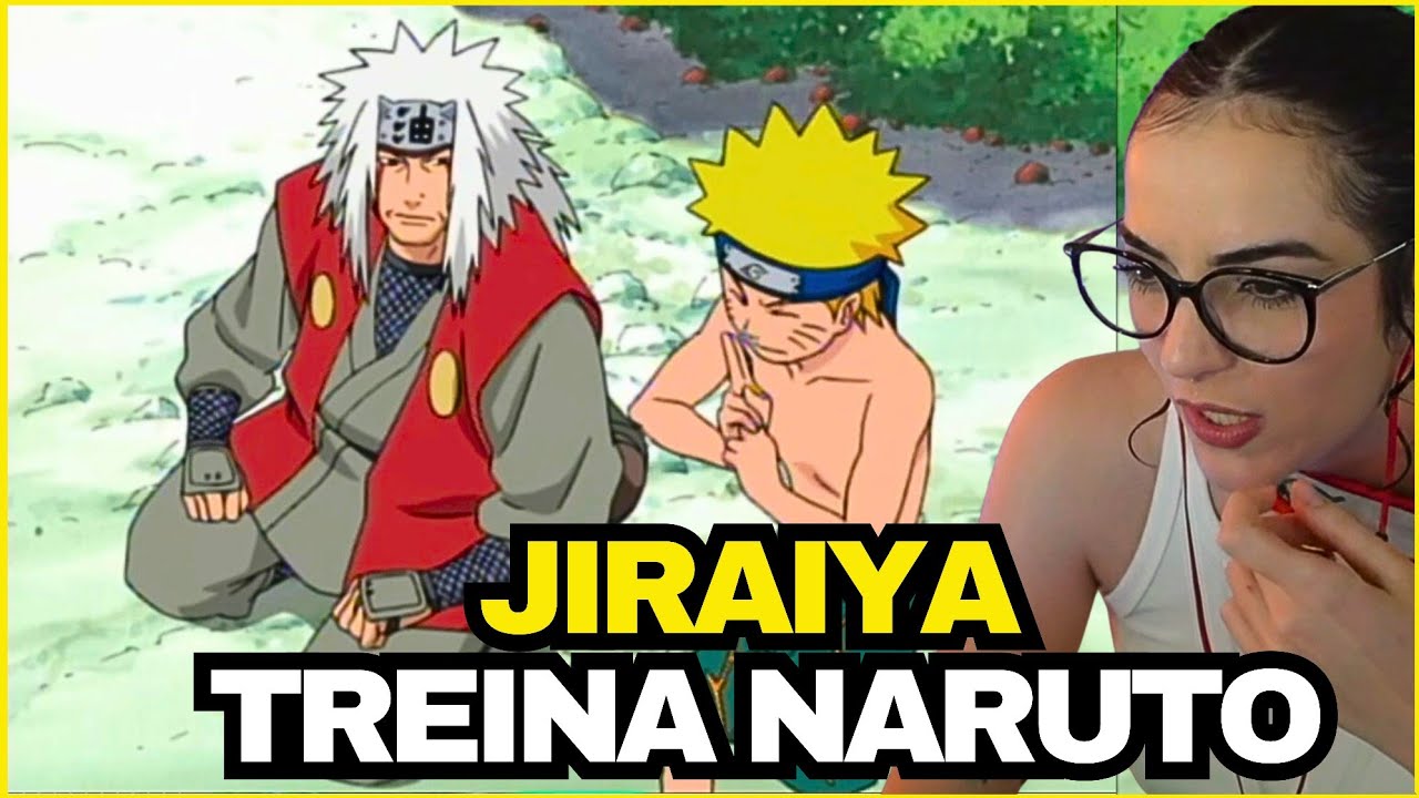 JIRAIYA TREINA NARUTO 