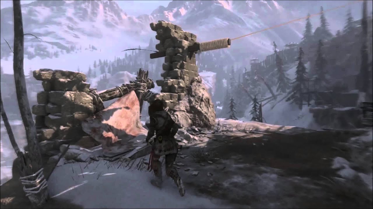 Rise of Tomb Raider Find a Way into Old Prison in Soviet Installation