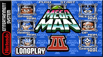 Mega Man 3 - Full Game 100% Walkthrough | Longplay - NES