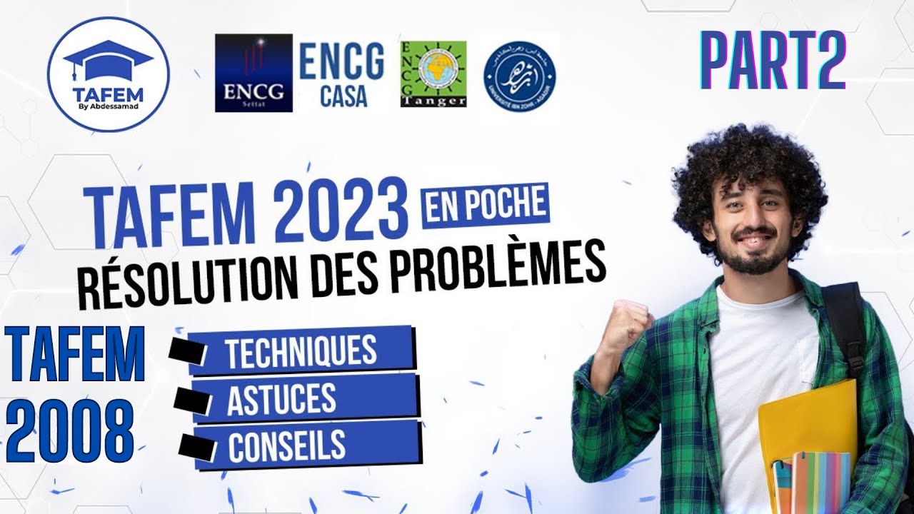 TAFEM 2008--correction exclusive: Résolution des problèmes 100% ✅ 🔥 /PART2