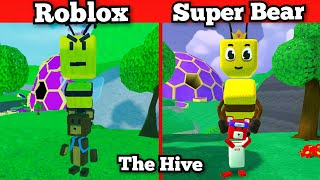 The Hive Roblox vs New Version 🐻 Super Bear Adventure Gameplay Walkthrough