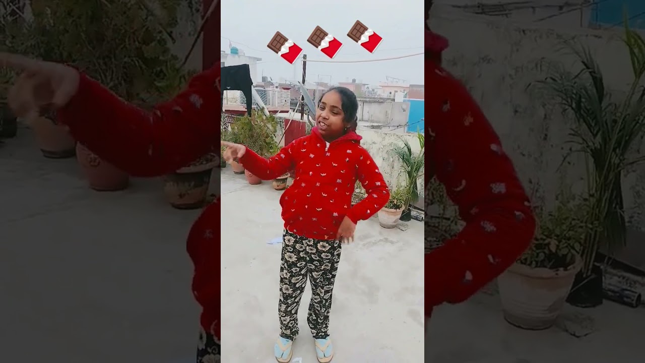 Manu danced for chocolate 