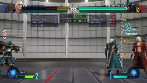 MARVEL VS. CAPCOM: INFINITE Dante Gun Loops Optimized