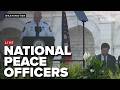 Vance at National Peace Officers' Memorial Service