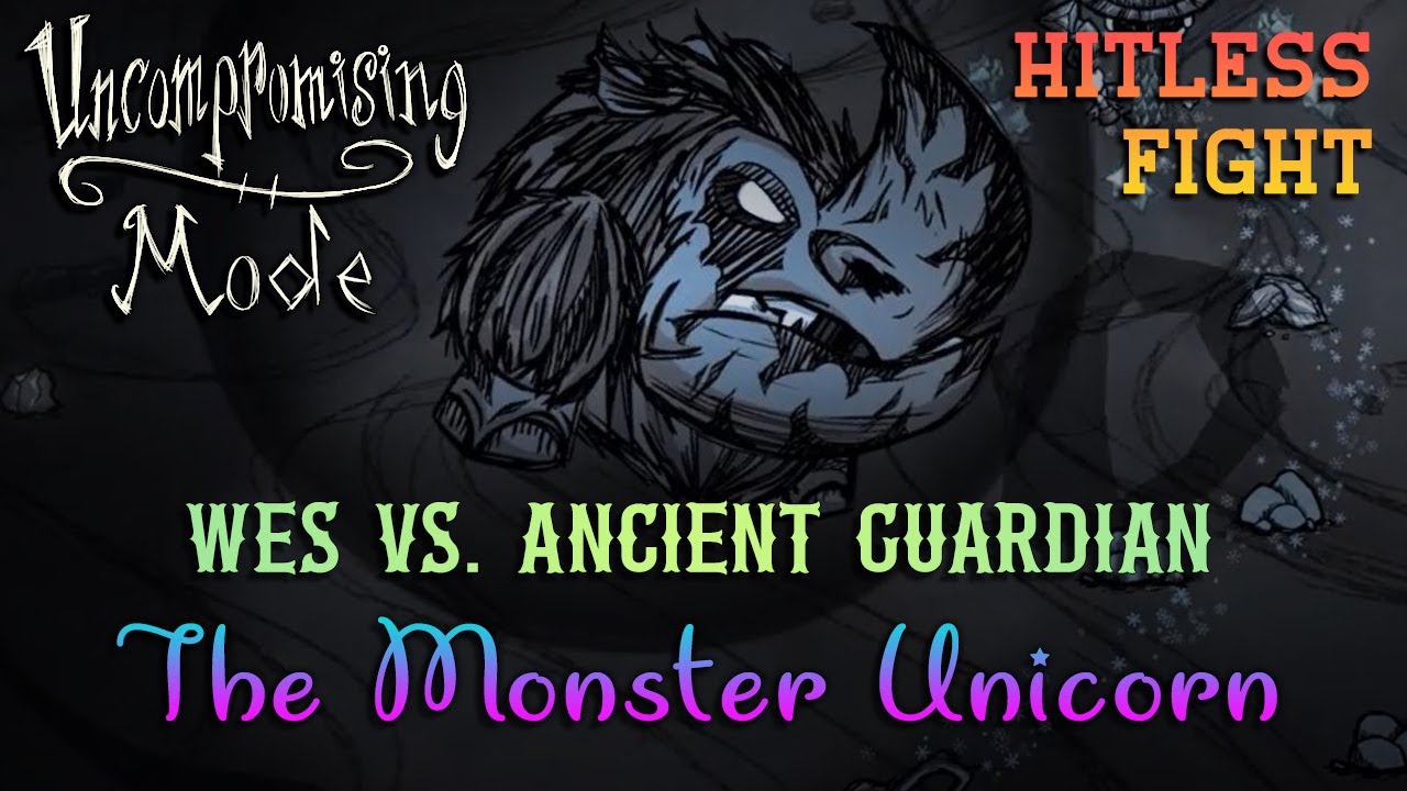 Ancient Guardian Boss Fight (No Damage, Uncompromising Mode, Wes)