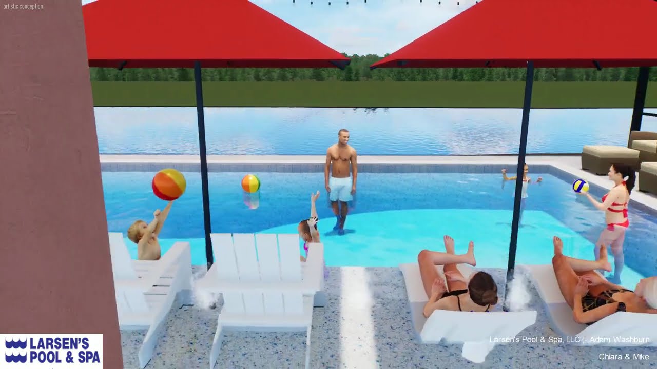 3D Pool Design Software | Larsen's Pool & Spa