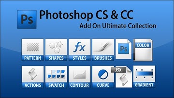 PhotoShop CS6 & CS5 All In One,Brashes,Styles,Switches,Custom Shapes,Contours And Many More