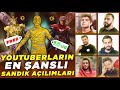 YOUTUBERLARIN EN ŞANSLI SANDIK AÇILIMLARI | BARIŞ G, MEZARCI, DOCH, ERSİN YEKİN, TUGAY G, VURAL ÜZÜL