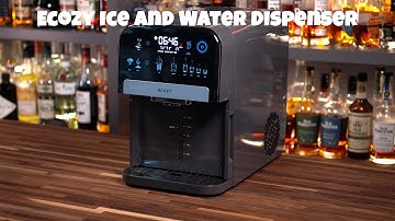 Ecozy Ice and Water Dispenser Review | Perfect for Cocktails at Home!