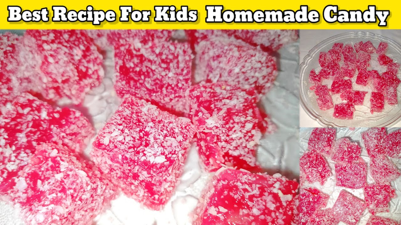 Gummy Candy Without Gelatin Homemade Jelly Candy Jujubes Recipe