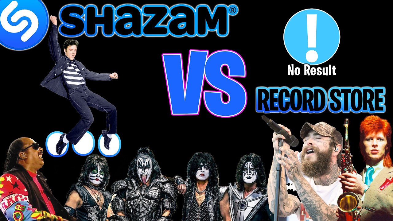 SHAZAM VS RECORD STORE