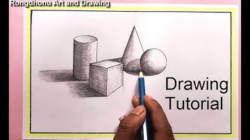 How to Shade Basic Forms || shade 3d - Pencil Tutorial