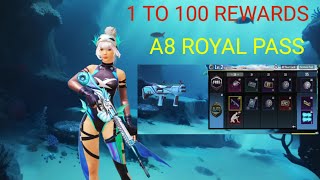 A8 ROYAL PASS (1 TO 100 REWARDS)#pubgmobile #pubgnewupdate #pubgnewroyalpass @PUBGMOBILEPakistan