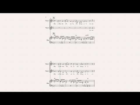 งามแสงเดือน - Choir 2 parts