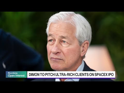 JPMorgan's Jamie Dimon and SpaceX Executives to Pitch IPO to Clients