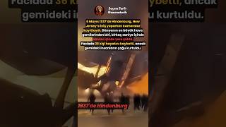 Hindenburgun Son Saniyeleri Kameraya Böyle Yansıdı