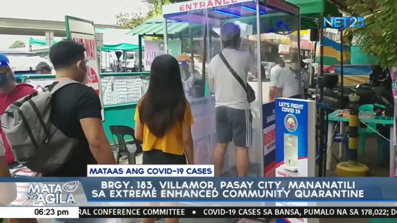 Brgy. 183, Villamor, Pasay City, mananatili sa Extreme Enhance