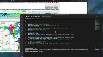 Paul McWhorter VPython/Python course  Lesson 16, analog clock