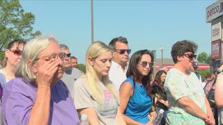 Community holds prayer vigil for Denham Springs officer who remains in critical condition