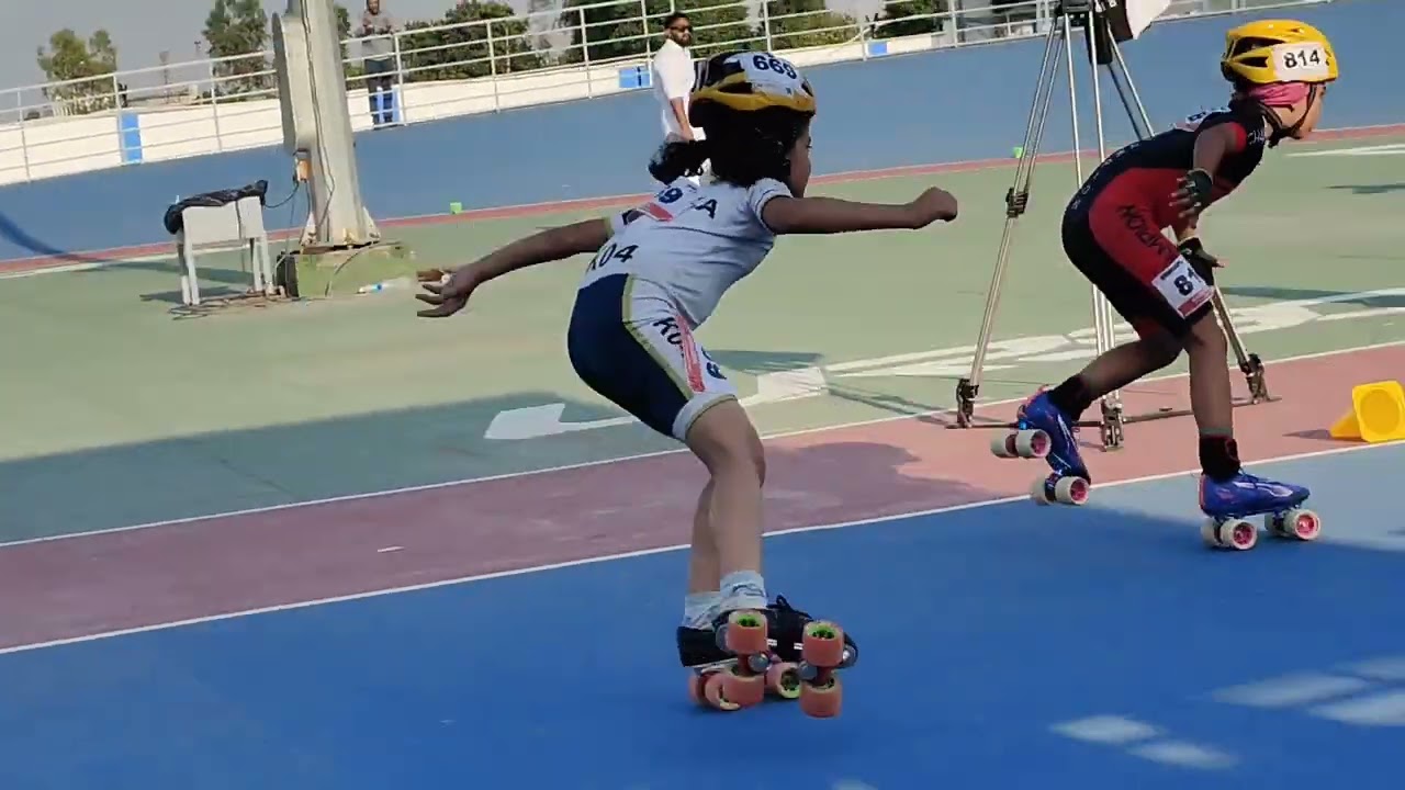 Skating competition RSFI Mohali district national championships trial 2025 track event